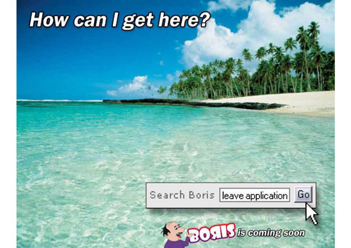 Figure 2. Pre-promotion of Boris began around a month before launch