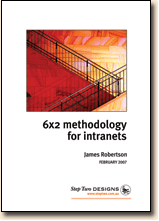 6x2 Methodology for Intranets