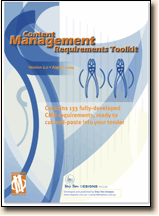 Content Management Requirements Toolkit