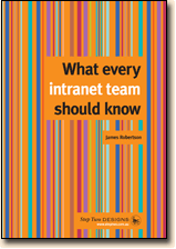 What every intranet team should know