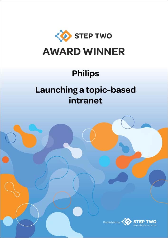 Awardwinning case study Philips