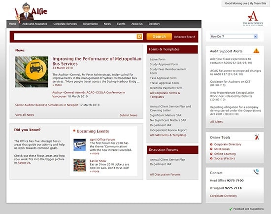 Alfie-Homepage