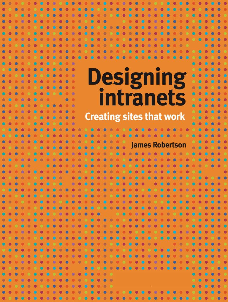 Designing Intranets Cover Large