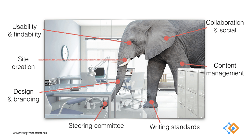 What is intranet governance? All these things and more.