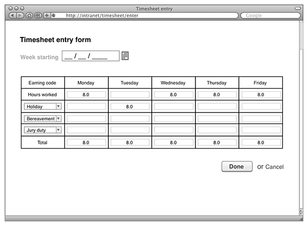 Timesheet-Desktop